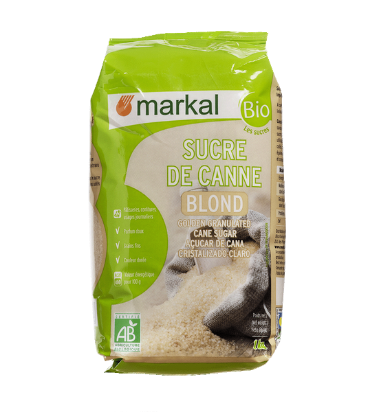 Sucre blond canne bio - 1
