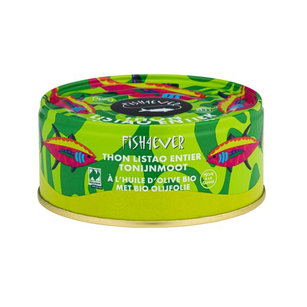 Thon entier à l'huile d'olive extra vierge bio - 1